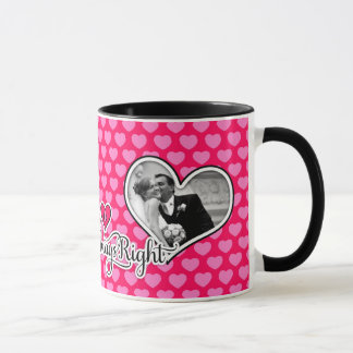 Tasse rose de 311 coeurs de Mme Always Right