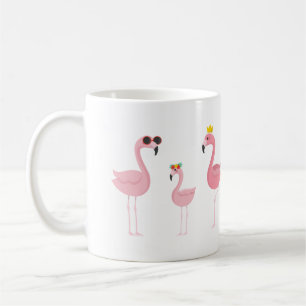 Tasse rose de Flamant rose