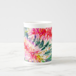 Tasse rose de fleur de bottlebrush