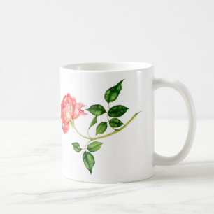 Tasse rose de l'anglais