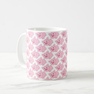 Tasse rose de porcs