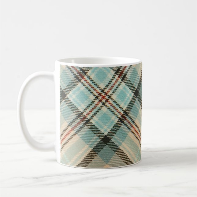 Tasse rose de tartan de McAleer Diana (Gauche)