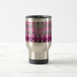 Tasse rose de voyage/banlieusard