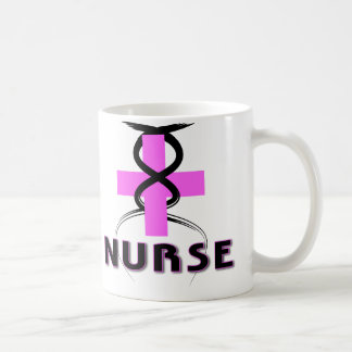 TASSE ROSE D'INFIRMIÈRE