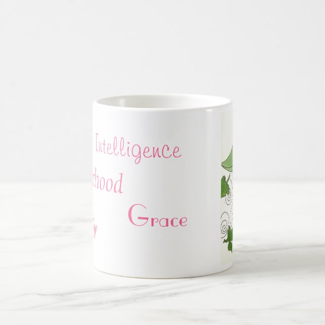 tasse rose et verte (Centre)
