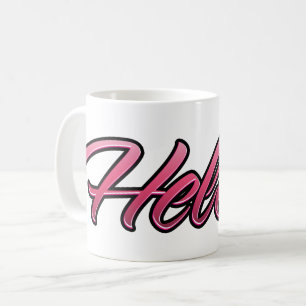 Tasse rose pâle Helene, tasse à thé, tasse à café