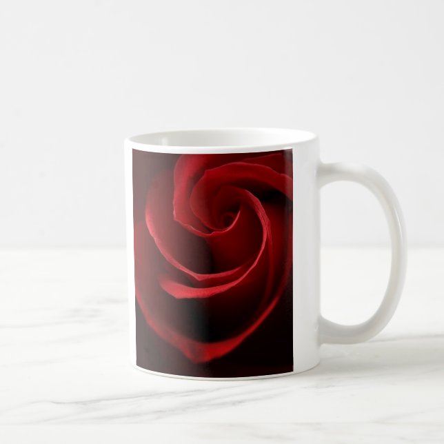 TASSE    Rose Rouge (Droite)
