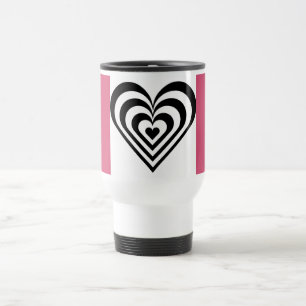 Tasse Rose Thème Cœur