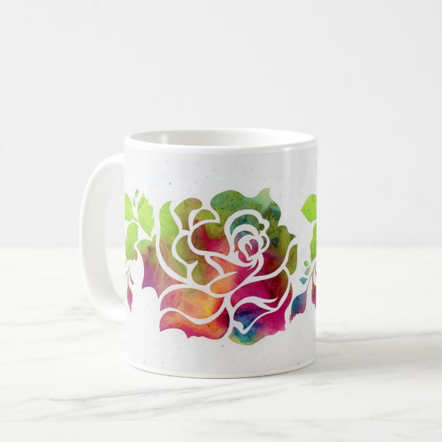 Tasse Roses (Devant gauche)