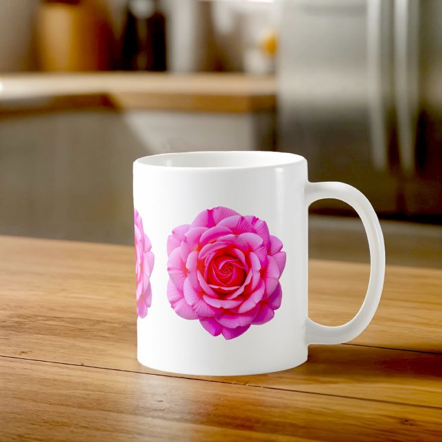 Tasse Roses Roses (Mug with pink roses)