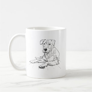 Tasse Rottweiler – Tasse à café minimaliste