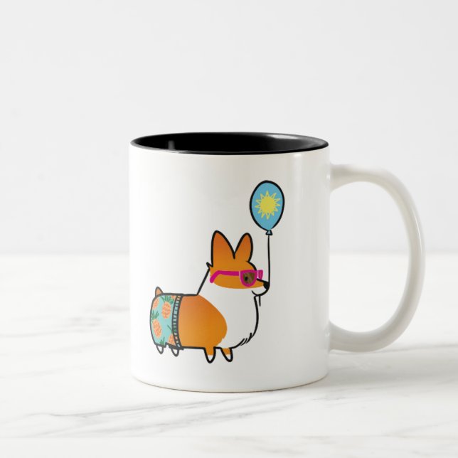 Tasse rouge | CorgiThings d'amusement d'été de (Droit)