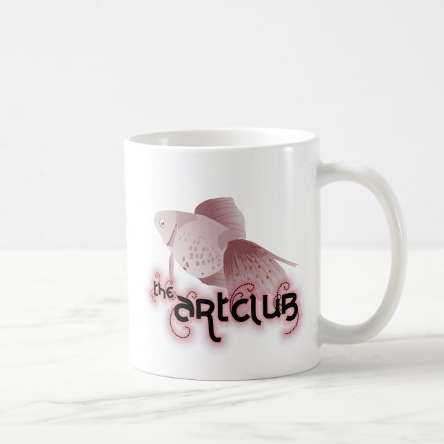 Tasse rouge de poisson rouge (Droite)