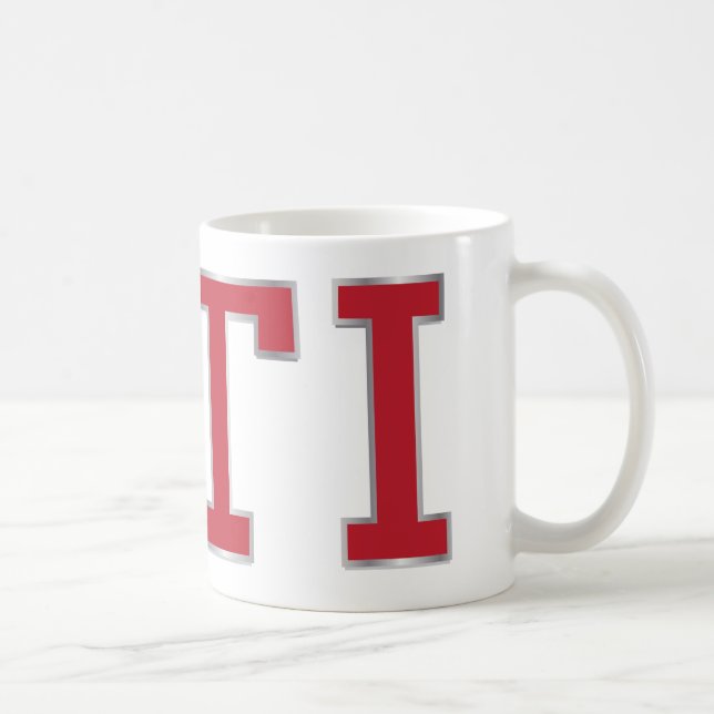 Tasse rouge d'insigne de VDUB GTI (Droite)