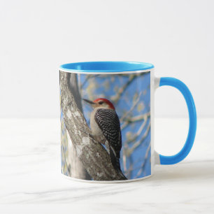 tasse Rouge-gonflée de pivert