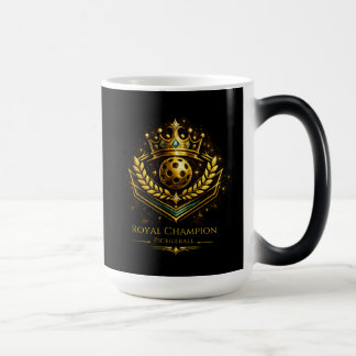 Tasse Royal Champion Pickleball™ | Luxe Noir & Or