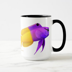Tasse royale de poissons de récif coralien de