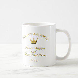 Tasse royale de souvenir de mariage