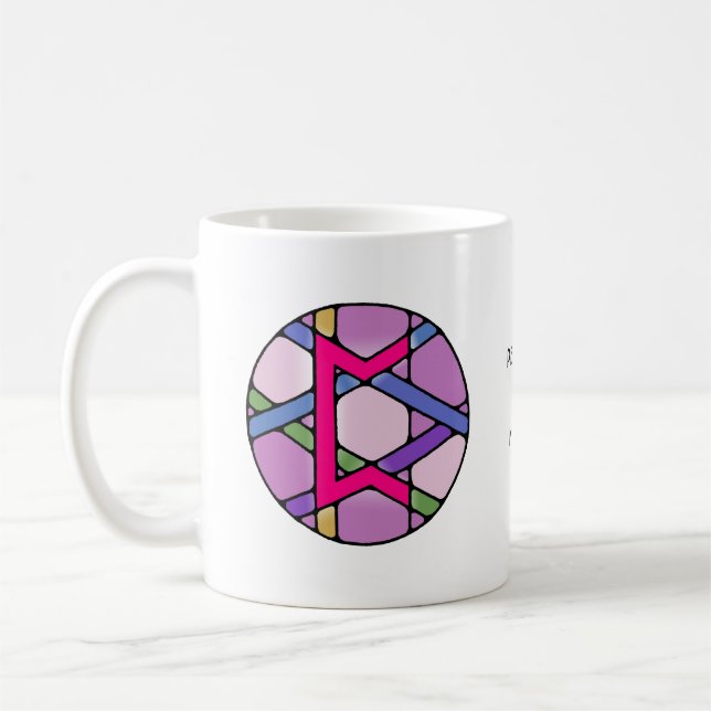 Tasse Rune Perthro Art Nouveau – KARMA ! (Gauche)