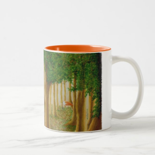 Tasse rusée de forêt (Droit)