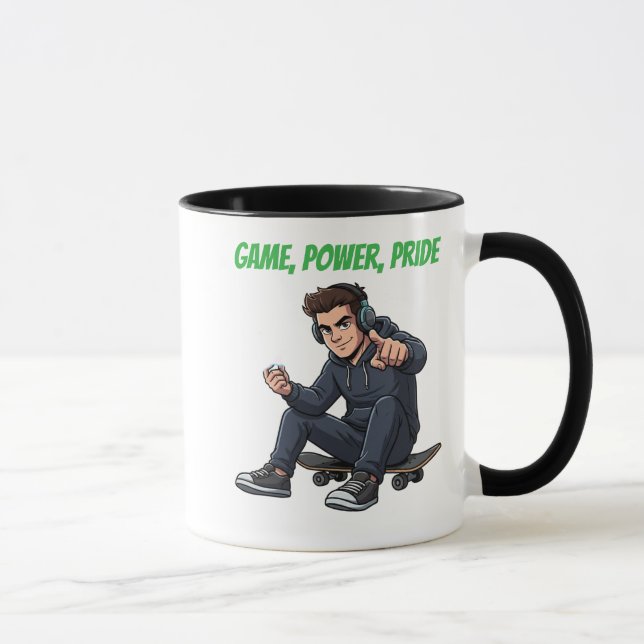 Tasse Ryder Game Power Pride – Style de joueur urb (Droite)