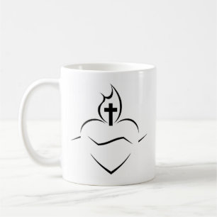 Tasse sacrée de coeur