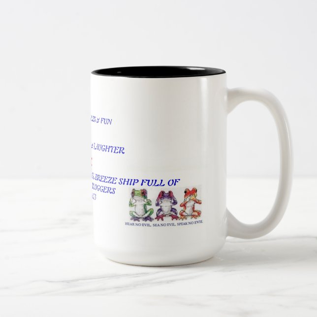 TASSE SAGE DE 3 GRENOUILLES (Droit)