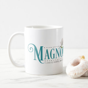 Tasse saine de magnolia (nouveau logo)