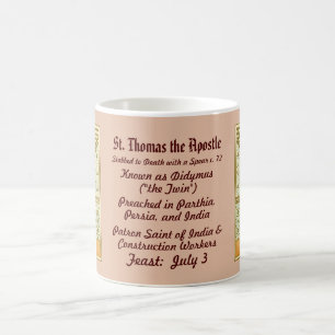 Tasse Saint Thomas l'apôtre (RLS 18) 2a