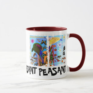 Tasse sale de sonnerie de 3 boîtes