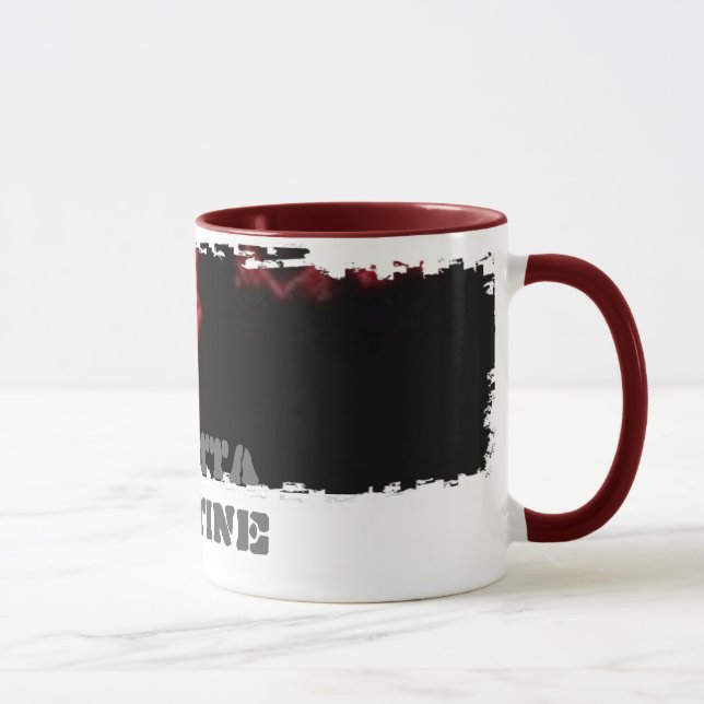 Tasse sale de sonnerie de frontière (Droite)