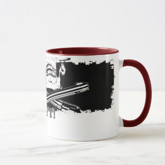 Tasse sale de sonnerie de frontière