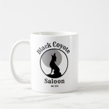 Tasse Saloon Black Coyote : Into the West Saga