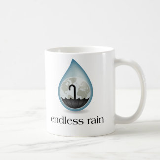 Tasse sans fin de pluie