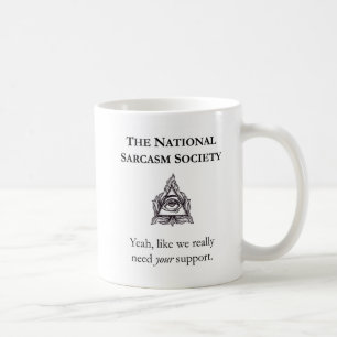 Tasse sarcastique - la société nationale de