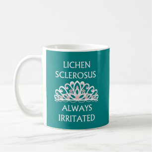 Tasse sarcelle Lichen Scléreux Toujours Irrité