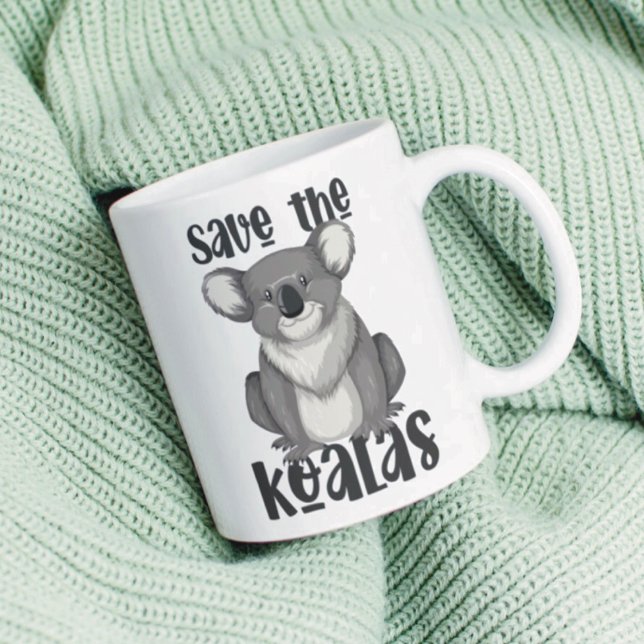 Tasse Sauvez les Koalas (Créateur téléchargé)