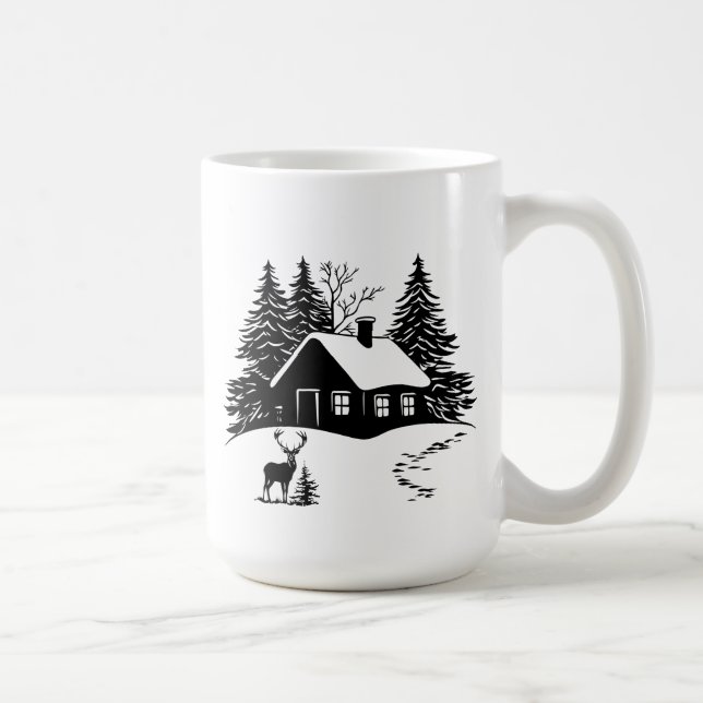 Tasse Scène d'Hiver (Droite)