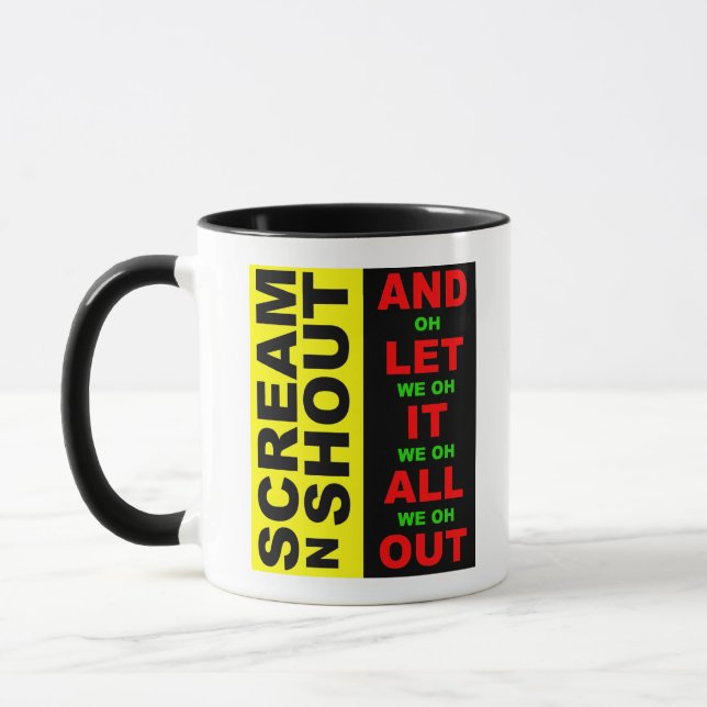 Tasse Scream N Shout (Gauche)