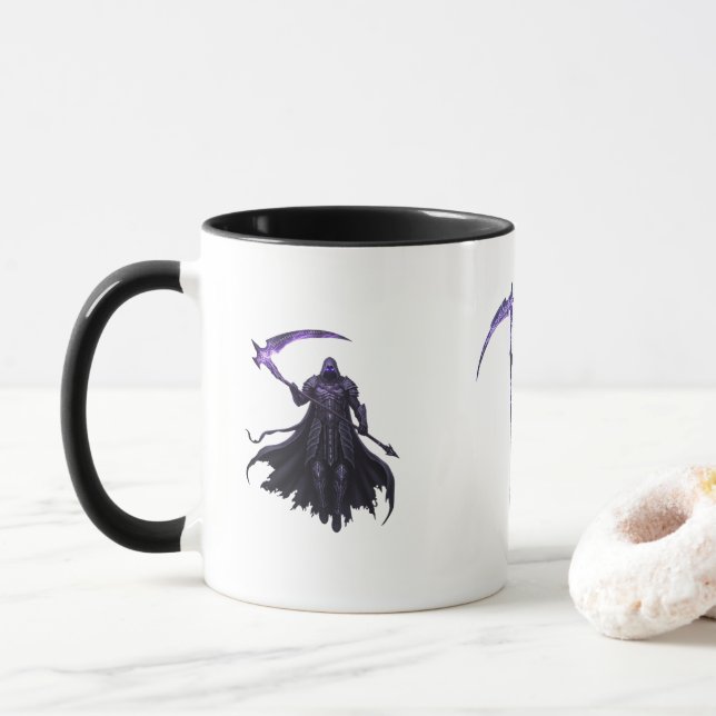 Tasse Scythe Reaper – Édition Triple Shadow Lords  (Avec donut)