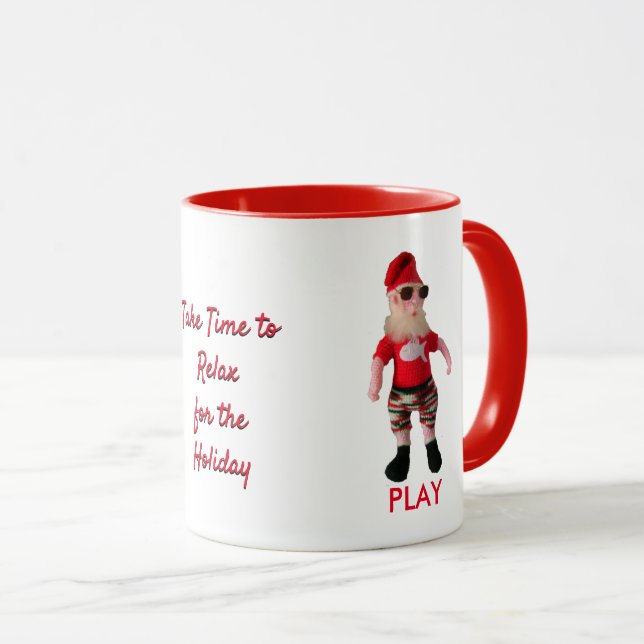 Tasse - Se détendre pour les Fêtes (Devant droit)