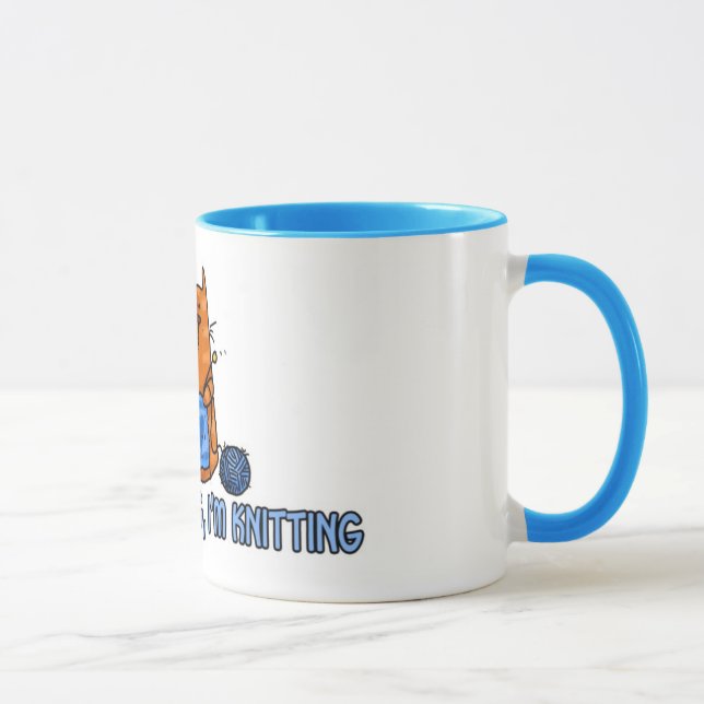 tasse se reposante de tricot (Droite)