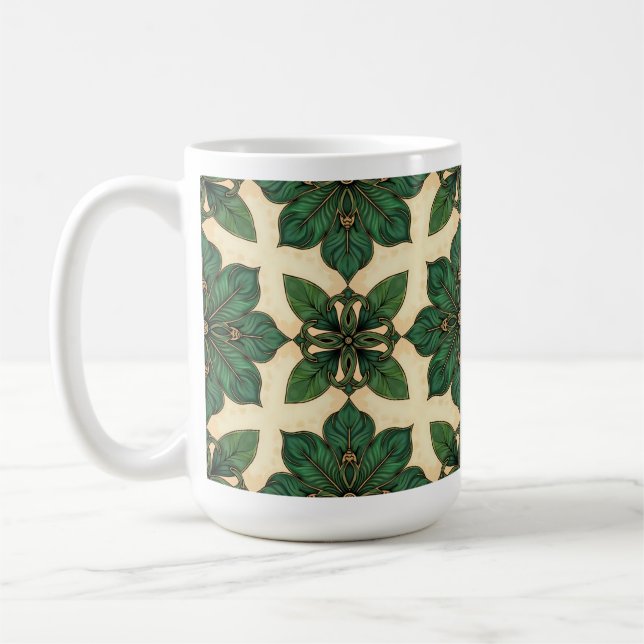 Tasse Shamrock Nœud Celtique (Gauche)