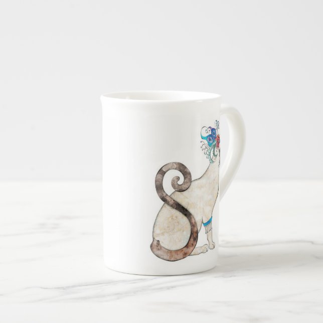 Tasse siamoise de la Chine (Devant droit)