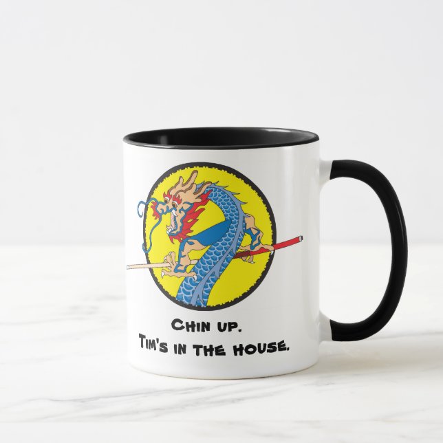 Tasse signée de dragon (Droite)