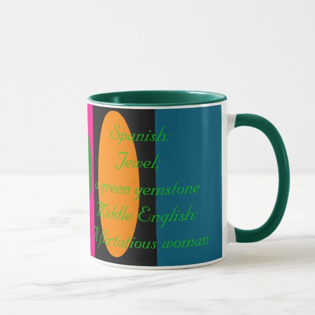 Tasse Signification et Origine du Nom Jade (Droite)
