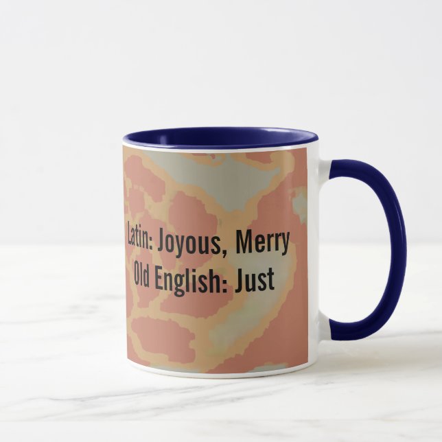 Tasse Signification et Origine du Nom Jocelyn (Droite)