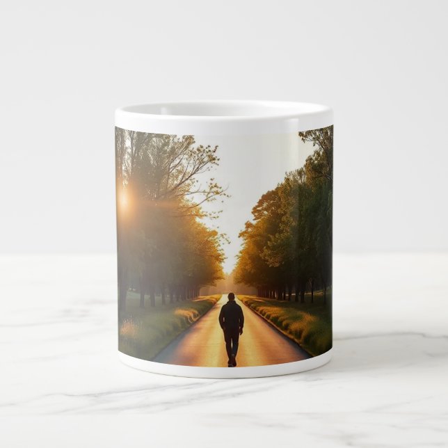 Tasse Silhouette Minimaliste (Devant)