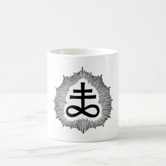 Tasse simple de blanc de Sigil de soufre de Magus