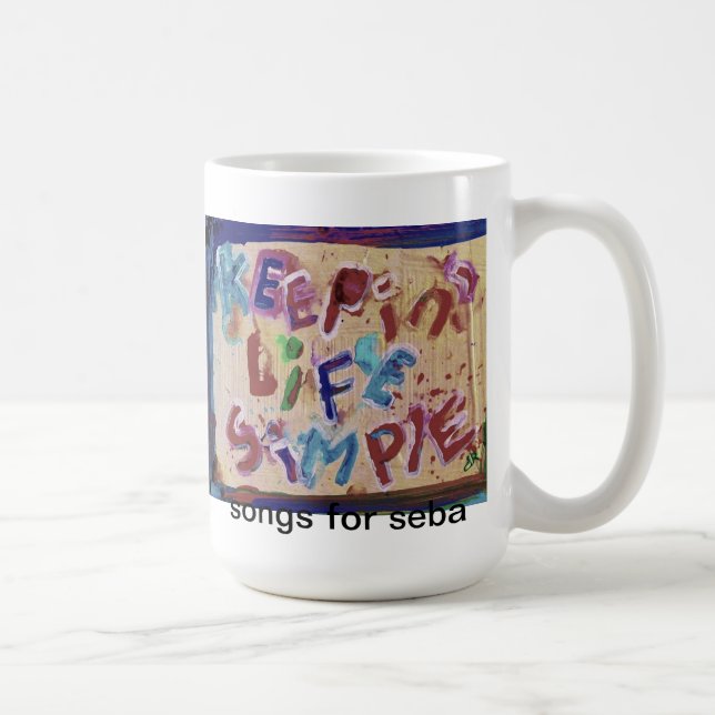 tasse simple de la vie de keepin (Droite)